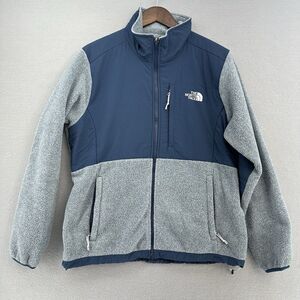 VTG 90s The North Face Full Zip Fleece Navy Blue‎ Women's Large Outdoor Polartec